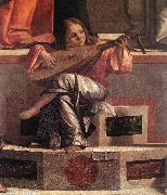 CARPACCIO, Vittore Presentation of Jesus in the Temple (detail) fdg oil